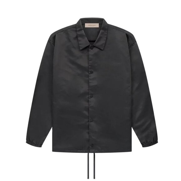 Essentials Fear of God Coaches Jacket in Iron Black XS - Picture 2 of 8